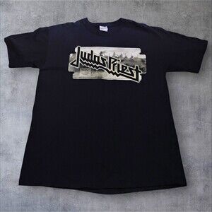Judas Priest British Steel 2009 Concert Tour TShirt Large KK Downing Rob Halford